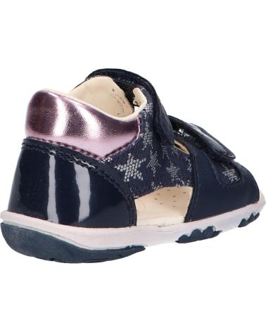 girl Sandals GEOX B0238A 01002 B SANDAL NICELY C0694 NAVY-PINK  AZUL