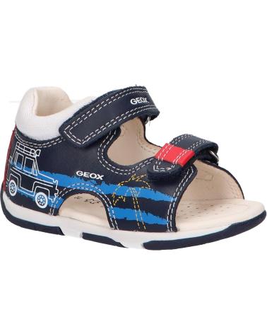 Sandalias GEOX  de Niño B150XC 08510 B SANDAL TAPUZ  C0735 NAVY-RED