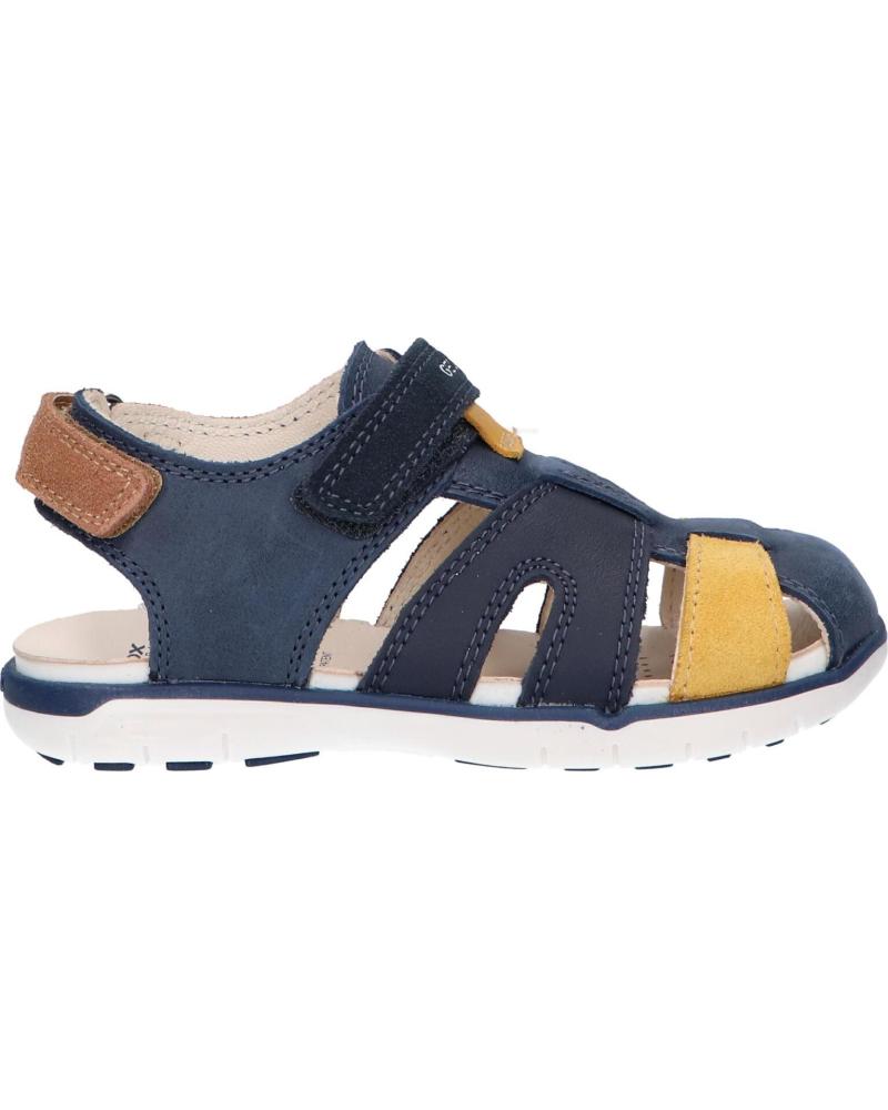 GEOX B354LA 0CL22 B SANDAL DELHI CF42Q NAVY-OCHRE AZUL