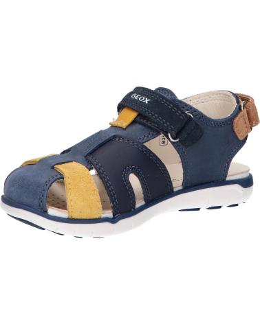 GEOX B354LA 0CL22 B SANDAL DELHI CF42Q NAVY-OCHRE AZUL