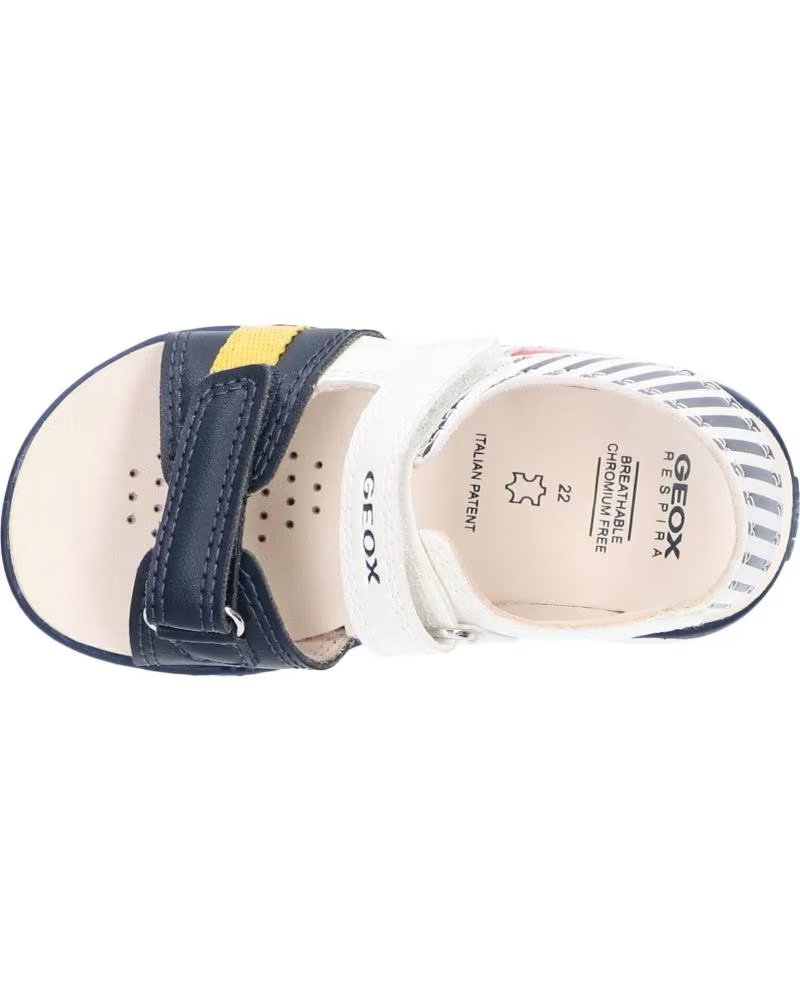 Sandales Geox Delhi Girl - Cuir Souple Pour Fille, Triple Scratch, Confort Été