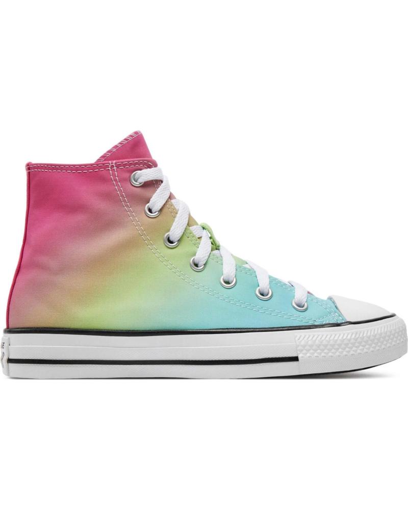 Deportivas CONVERSE  de Mujer y Niña y Niño A07337C CHUCK TAYLOR ALL STAR BRIGHT OMBRE  TRIPLE CIAN-CHAOS FUCHSIA-SLIME