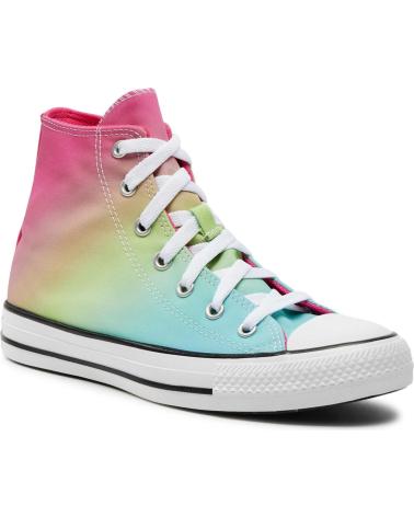 Deportivas CONVERSE  de Mujer y Niña y Niño A07337C CHUCK TAYLOR ALL STAR BRIGHT OMBRE  TRIPLE CIAN-CHAOS FUCHSIA-SLIME