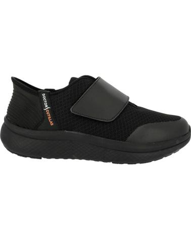 Sapatilhas D`CUTILLAS  de Homem DEPORTIVA DOCTOR CUTILLAS 34231 AUTOADHERENTE  NEGRO