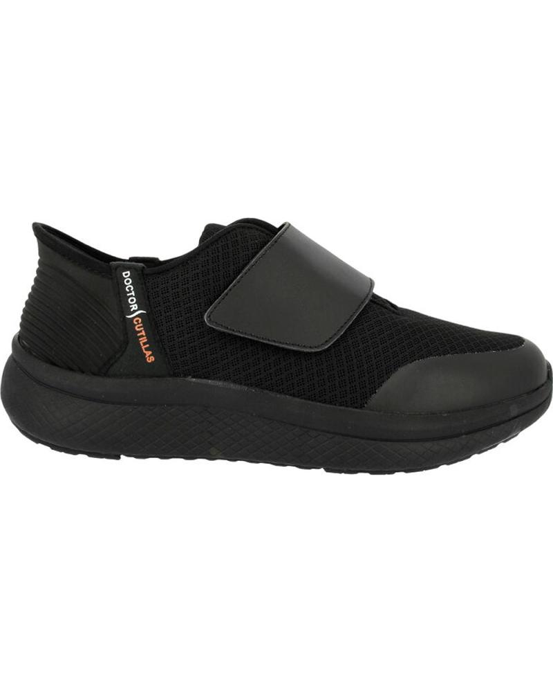 Scarpe sport D`CUTILLAS  per Uomo DEPORTIVA DOCTOR CUTILLAS 34231 AUTOADHERENTE  NEGRO