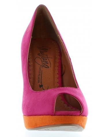 Zapatos de tacón MTNG  per Donna 53212  SUEDE FUCHSIA
