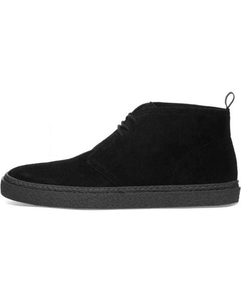Man Mid boots FRED PERRY HAWLEY SUEDE B9161 - 41  BLACK