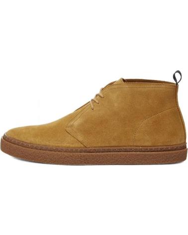 Stivaletti FRED PERRY  per Uomo HAWLEY SUEDE B9161 CHESNUT - 40  BROWN