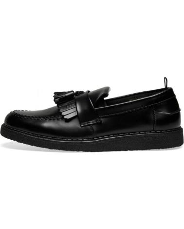 Zapatillas deporte FRED PERRY  pour Homme X GEORGE COX TASSEL LOAFER B9278 - 41  BLACK