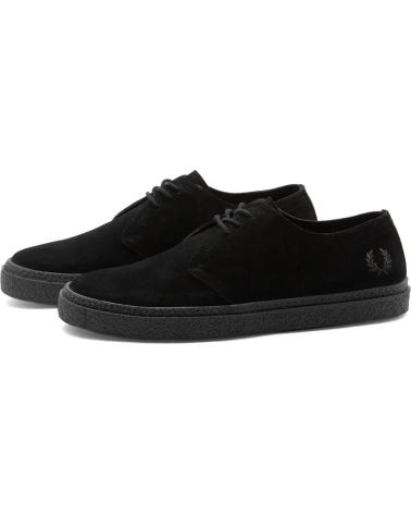 Schuhe FRED PERRY  für Herren LINDEN SUEDE B4360 - 40  BLACK