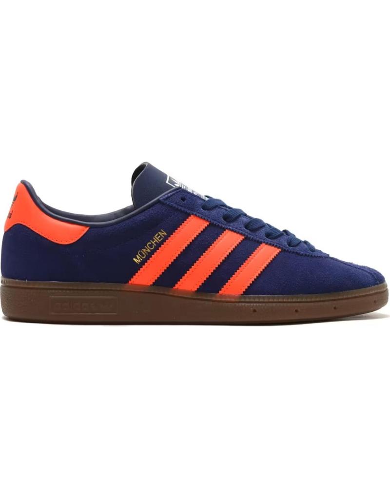 Zapatillas deporte ADIDAS  de Hombre MUNCHEN GY7400 DARK BLUE - SOLAR RED - GUM - 41 1-3  NAVY
