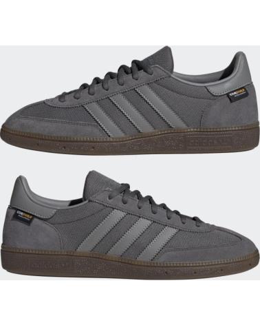 Sneaker ADIDAS  für Damen und Herren und Mädchen und Junge HANDBALL SPEZIAL GY7403 SIX - THREE - GUM - 41 1-3  GREY