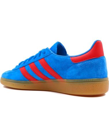 Scarpe sport ADIDAS  per Uomo HANDBALL SPEZIAL FX5675 BRIGHT BLUE-VIVID RED-GOLD METALIC -  LIGHT BLUE