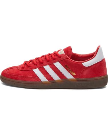 Man Zapatillas deporte ADIDAS HANDBALL SPEZIAL FV1227 SCARLET - CLOUD WHITE - GUM - 47 1-3  RED