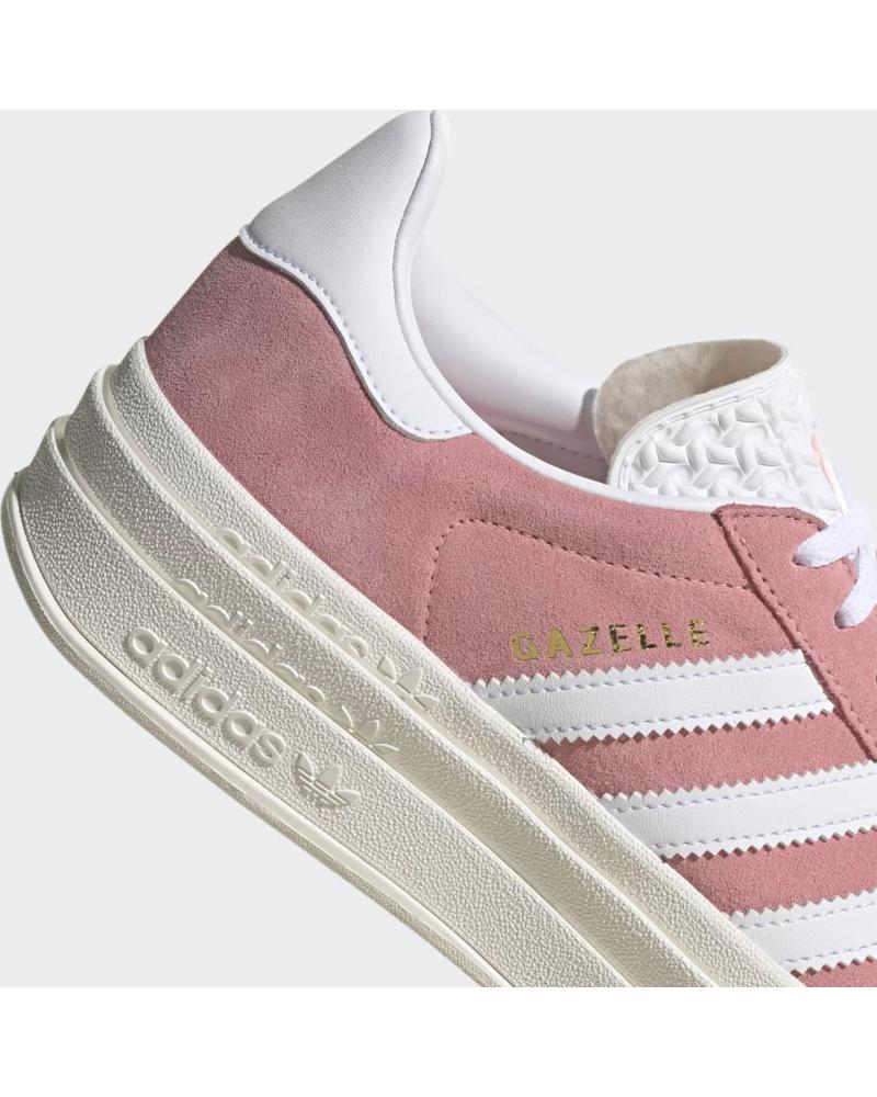 Trainers De Hombre ADIDAS GAZELLE BOLD WOMAN IG9653 SUPER POP CLOUD WHITE CORE WHI LIGHT PINK
