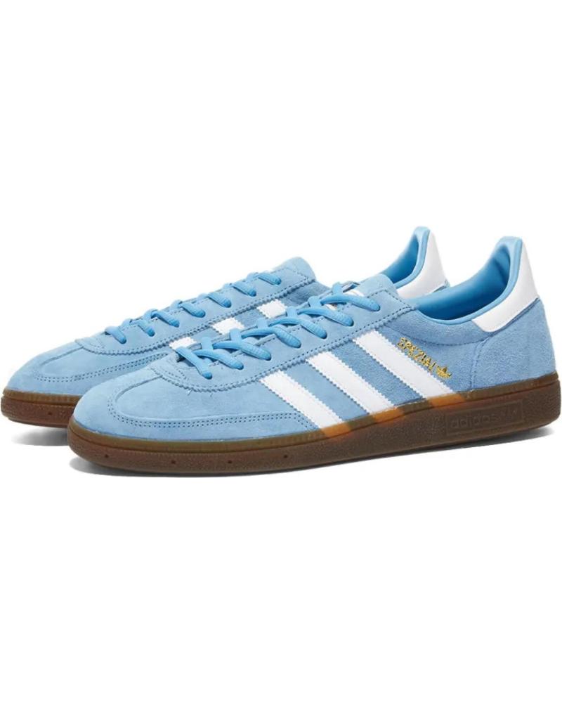 Deportivas de Hombre ADIDAS HANDBALL SPEZIAL BD7632 - CLOUD WHITE - GUM - 41 LIGHT BLUE