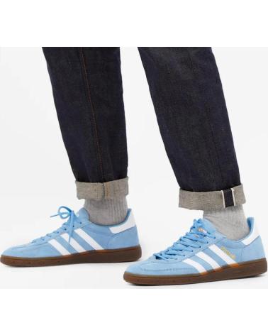 Deportivas de Hombre ADIDAS HANDBALL SPEZIAL BD7632 - CLOUD WHITE - GUM - 41 LIGHT BLUE