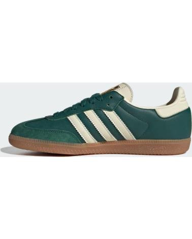 Woman Zapatillas deporte ADIDAS SAMBA OG WOMAN IE0872 COLLEGIATE GREEN - CREAM WHITE - GOLD  DARK GREEN