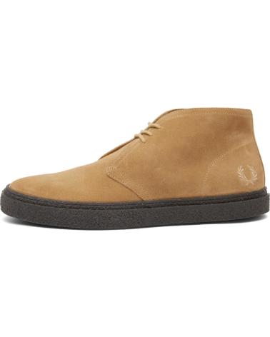 Stivaletti FRED PERRY  per Uomo HAWLEY SUEDE B4361 WARM STONE - 40  BROWN