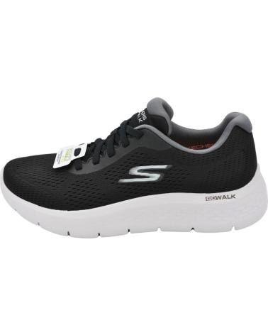 Zapatillas deporte SKECHERS  de Hombre - ZAPATOS DEPORTIVOS CON CORDONES PARA HOMBRE PLA  BKGY