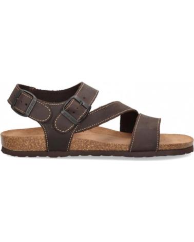Sandalias INTERBIOS  de Hombre SANDALIA CONFORT PARA HOMBRE 9557 COLOR  MOKA