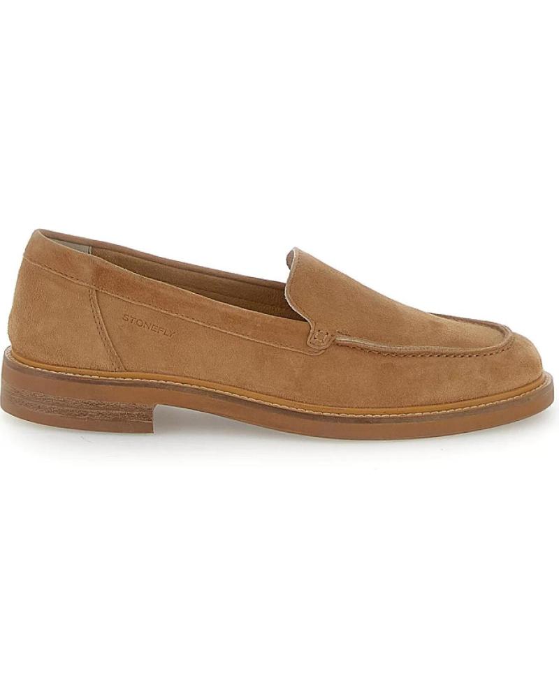 Mocasines STONEFLY  de Mujer CELINE 2 GOAT SUEDE 221021 MARRN  MARRóN