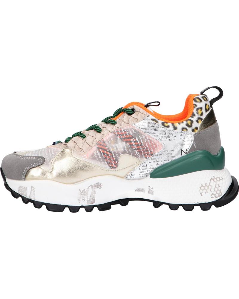 Zapatillas Deporte De Mujer EXE 19V03-6 PU BEIGE