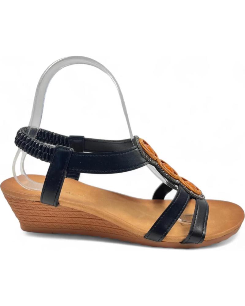 Woman Sandals TIMBOS SANDALIA CUNA COMODA MUJER 130134  NEGRO