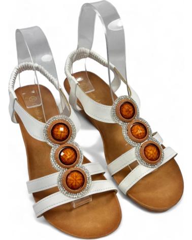 Woman Sandals TIMBOS SANDALIA CUNA COMODA MUJER 130133  BLANCO