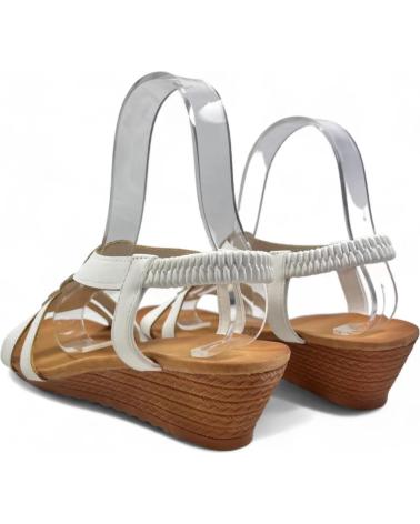 Woman Sandals TIMBOS SANDALIA CUNA COMODA MUJER 130133  BLANCO