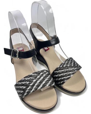 Woman Sandals TIMBOS SANDALIA CUNA COMODA MUJER 130119  NEGRO