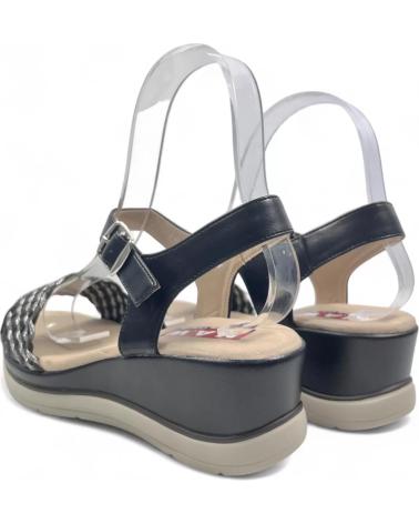 Woman Sandals TIMBOS SANDALIA CUNA COMODA MUJER 130119  NEGRO