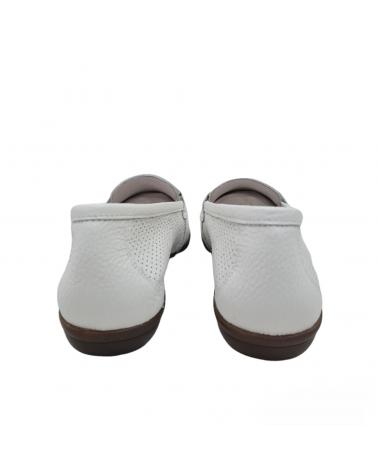  de Mujer 24 HORAS MOCASIN PIEL BLANCO ADRIA WHITE