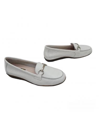  de Mujer 24 HORAS MOCASIN PIEL BLANCO ADRIA WHITE