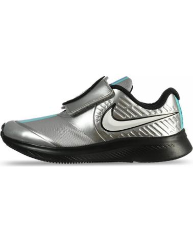 girl and boy sports shoes NIKE ZAPATILLAS STAR RUNNER 2 AUTO PSV CU3457  GRIS