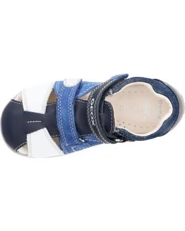 Sandales GEOX  pour Garçon B7250C 08522 B KAYTAN  C4226 NAVY-ROYAL
