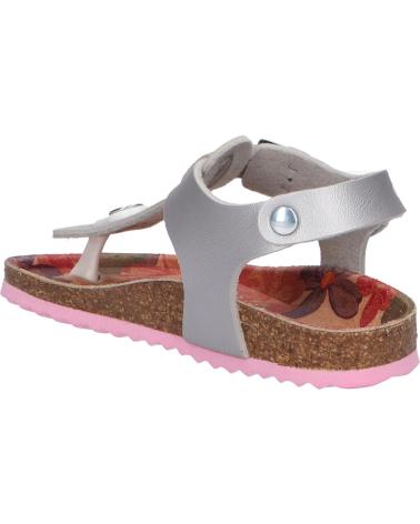 Sandálias GEOX  de Menina J258MB 000NF J ADRIEL C1007 SILVER  PLATA