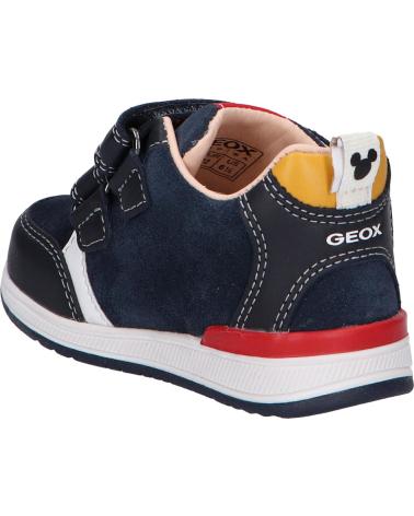 Deportivas GEOX  de Niña y Niño B160RB 02285 B RISHON C4211 NAVY-WHITE  AZUL