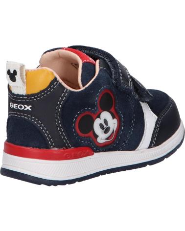 Deportivas GEOX  de Niña y Niño B160RB 02285 B RISHON C4211 NAVY-WHITE  AZUL