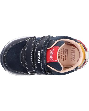 Deportivas GEOX  de Niña y Niño B160RB 02285 B RISHON C4211 NAVY-WHITE  AZUL