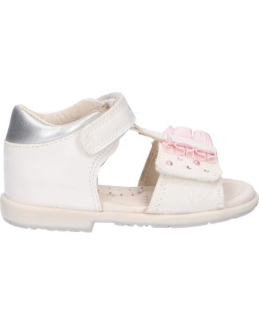 girl Sandals GEOX B2521B 0BC09 B VERRED C1000 WHITE  BLANCO