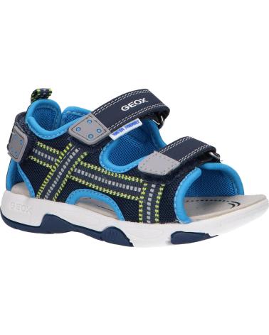 Sandalen für Junge GEOX B150FA 05014 B MULTY CF44D NAVY-AZURE