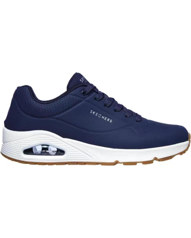 Skechers hombre azul marino sales