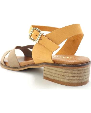 Sandálias MERISSELL  de Mulher SANDALIA TOCA 204  ORANGE - TAUPE