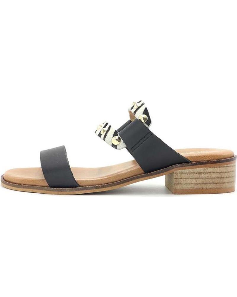 Sandalias MERISSELL  de Mujer SANDALIA TO 16097  NEGRO - CEBRA