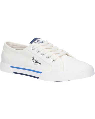 Sportivo per Donna e Bambina e Bambino PEPE JEANS PBS30527 BRADY 800 WHITE