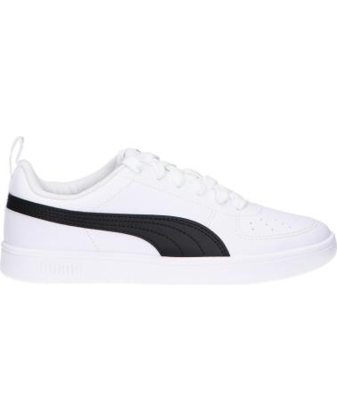 Sapatos Desportivos PUMA  de Mulher e Menina e Menino 384311 PUMA RICKIE  03-WHITE-BLACK
