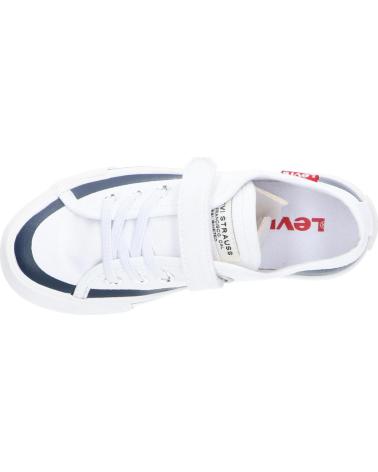 Deportivas de Niña y Niño LEVIS VORI0100T SQUARE 0122 WHT NAVY