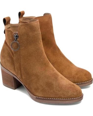 Woman Mid boots PORRONET 4544-020 NERY  CUERO