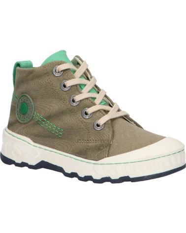 Deportivas de Niña y Niño KICKERS 894810-30 KICKRUP 201 KAKI GRIS